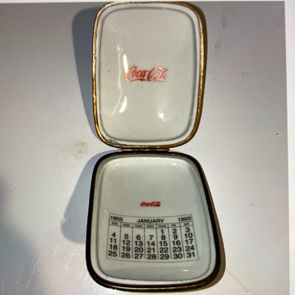 Cola Cola Calendar Cover Limoge Rare - Picture 4 of 6